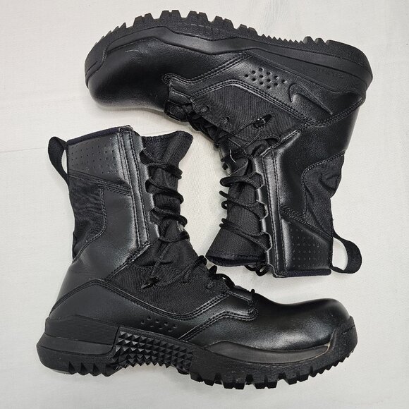 Nike Special Field Boot 8” Tactical Boots Triple Black AO7507-001 Men's Size 9.5 - Picture 6 of 12